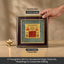MantraMani Shree Vyapar Vridhi Yantra on Raw Pyrite Frame