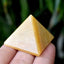 MantraMani Yellow Aventurine Pyramid – Energy & Manifestation Crystal Pyramid