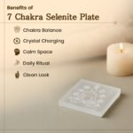 MantraMani SELENITE (Chandramani) - Energized Vedic Gemstone Jewelry - MantraMani