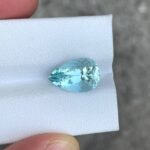 MantraMani Aquamarine Loose Gemstone – Authentic, Lab Certified | India - Angle 4