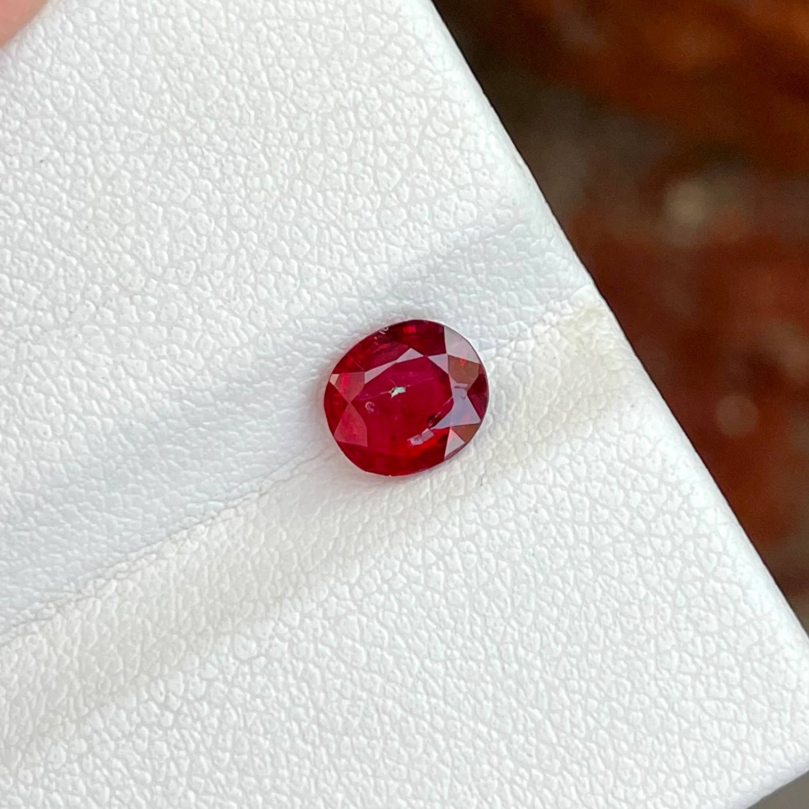 MantraMani Spinel Loose Gemstone – Authentic, Lab Certified | India - Angle 4