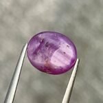 MantraMani Sapphire Loose Gemstone – Authentic, Lab Certified | India - Angle 5