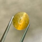 MantraMani Apatite Loose Gemstone – Authentic, Lab Certified | India - Angle 3