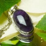 Amethyst Crystal Fancy Pendant | Natural Gemstone Pendant for Spiritual Growth, Intuition & Elegant Crystal Jewelry