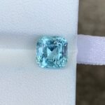 MantraMani Aquamarine Loose Gemstone – Authentic, Lab Certified | India - Angle 3