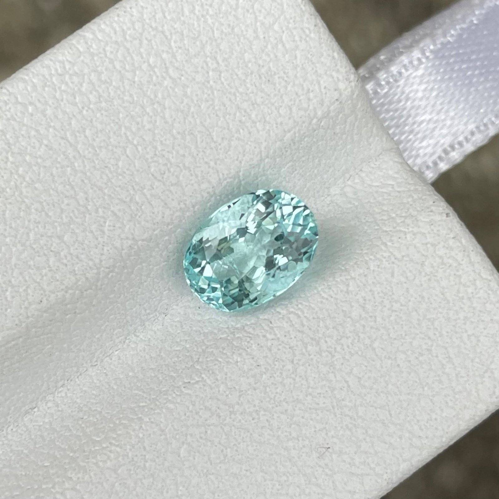 MantraMani Tourmaline Loose Gemstone – Authentic, Lab Certified | India - Angle 4