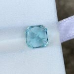MantraMani Aquamarine Loose Gemstone – Authentic, Lab Certified | India - Angle 5