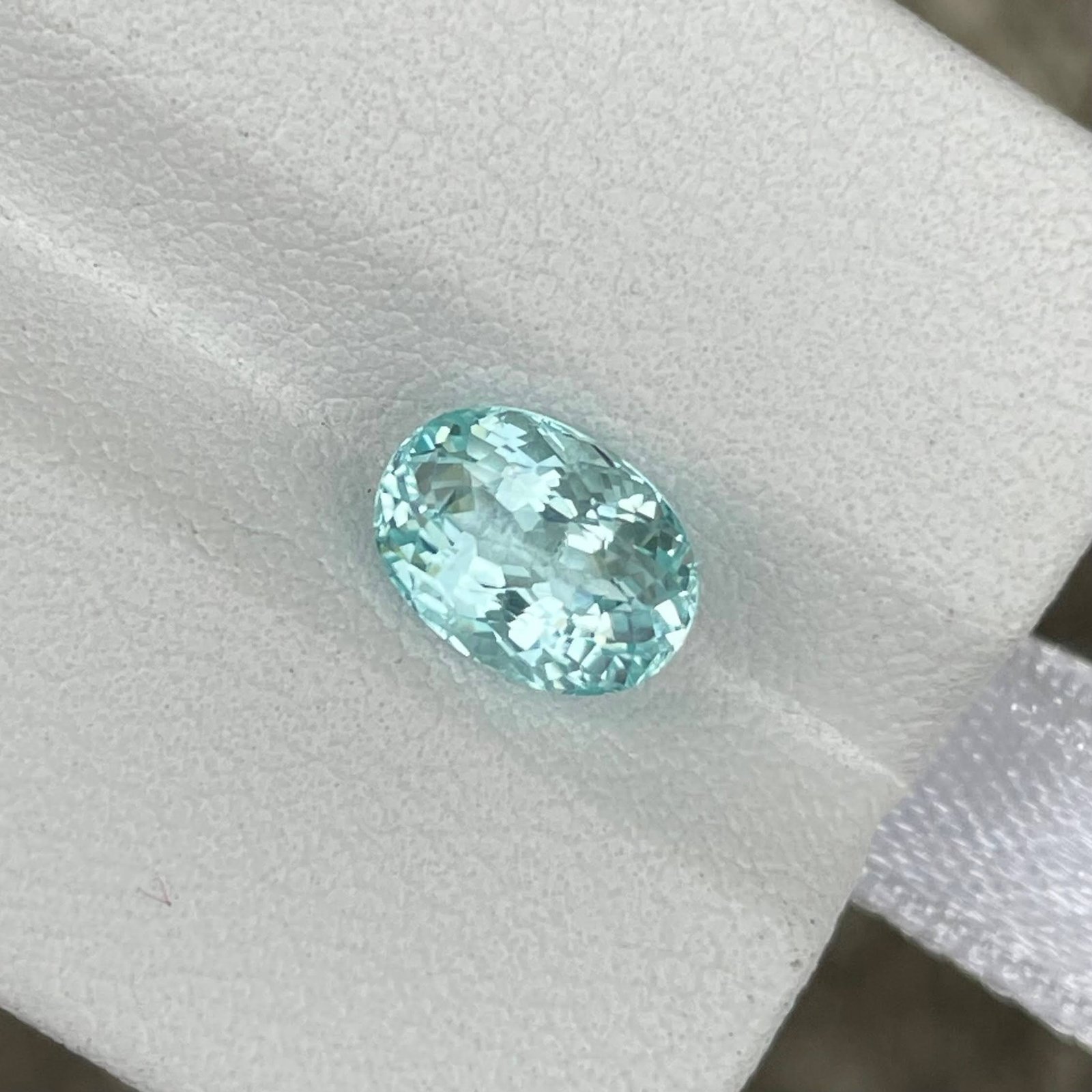 MantraMani Tourmaline Loose Gemstone – Authentic, Lab Certified | India - Angle 5