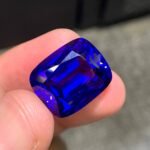 MantraMani Tanzanite Loose Gemstone – Authentic, Lab Certified | India - Angle 4