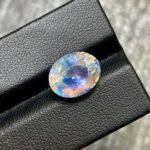 MantraMani Moonstone Loose Gemstone – Authentic, Lab Certified | India