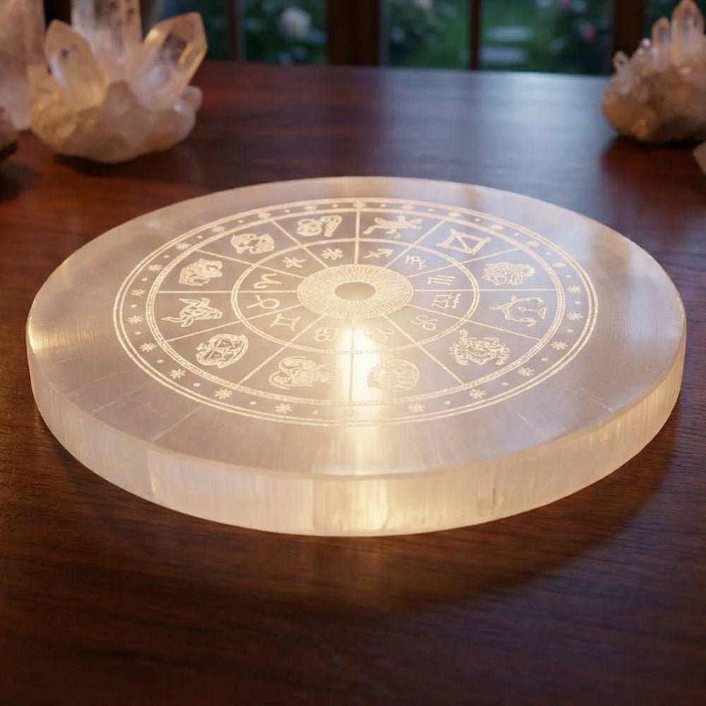 MantraMani SELENITE (Chandramani) - Energized Vedic Gemstone Jewelry - MantraMani