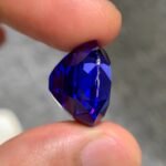 MantraMani Tanzanite Loose Gemstone – Authentic, Lab Certified | India - Angle 5
