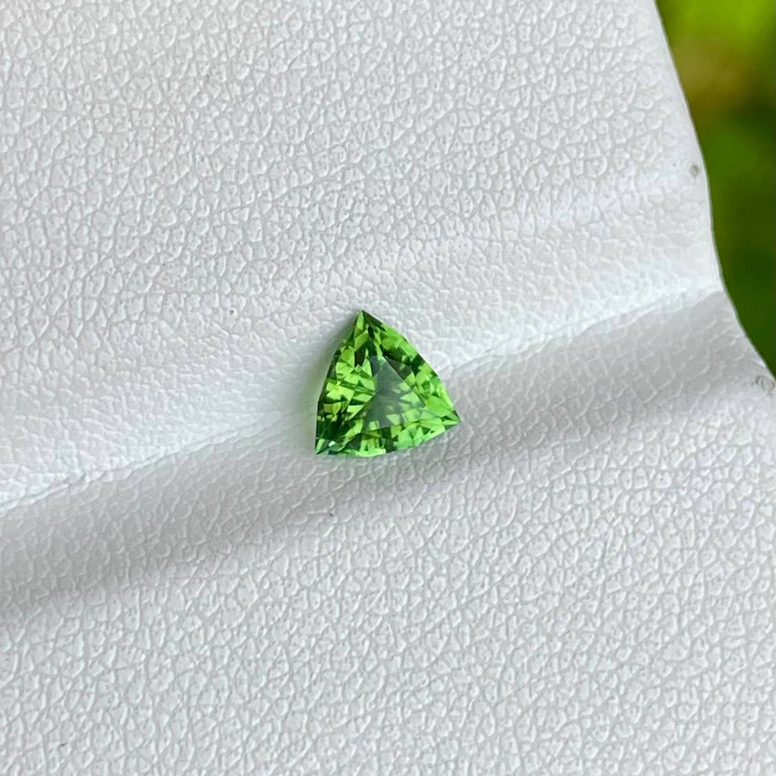 MantraMani Tourmaline Loose Gemstone – Authentic, Lab Certified | India - Angle 4