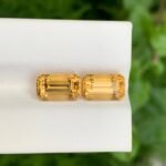 MantraMani Citrine Loose Gemstone – Authentic, Lab Certified | India - Angle 6