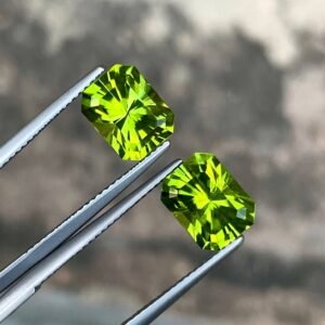 MantraMani 6.75 Carat Green Peridot Natural Loose Gemstone