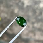 MantraMani Garnet Loose Gemstone – Authentic, Lab Certified | India - Angle 4