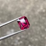 MantraMani Garnet Loose Gemstone – Authentic, Lab Certified | India - Angle 4