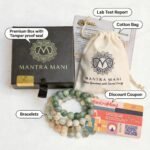 MantraMani Carnelian Anklets: Supports in Achieving Goals - Energized Vedic Gemstone Jewelry - MantraMani