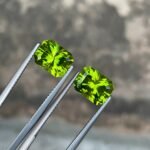 MantraMani Peridot Loose Gemstone – Authentic, Lab Certified | India - Angle 3
