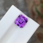MantraMani Amethyst Loose Gemstone – Authentic, Lab Certified | India - Angle 5