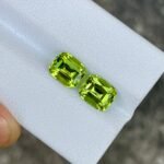 MantraMani Peridot Loose Gemstone – Authentic, Lab Certified | India - Angle 5