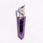 Amethyst Crystal Point Pendant