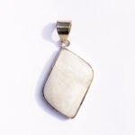 MantraMani Moonstone Crystal Pendant - Energized Vedic Gemstone Jewelry - MantraMani