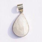 MantraMani Moonstone Crystal Pendant - Energized Vedic Gemstone Jewelry - MantraMani