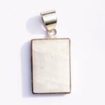 MantraMani Moonstone Crystal Pendant - Energized Vedic Gemstone Jewelry - MantraMani