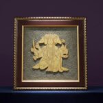 MantraMani Panchamukhi Hanuman Pyrite Frame for Strength and Protection Combo - Energized Vedic Gemstone Jewelry - MantraMani
