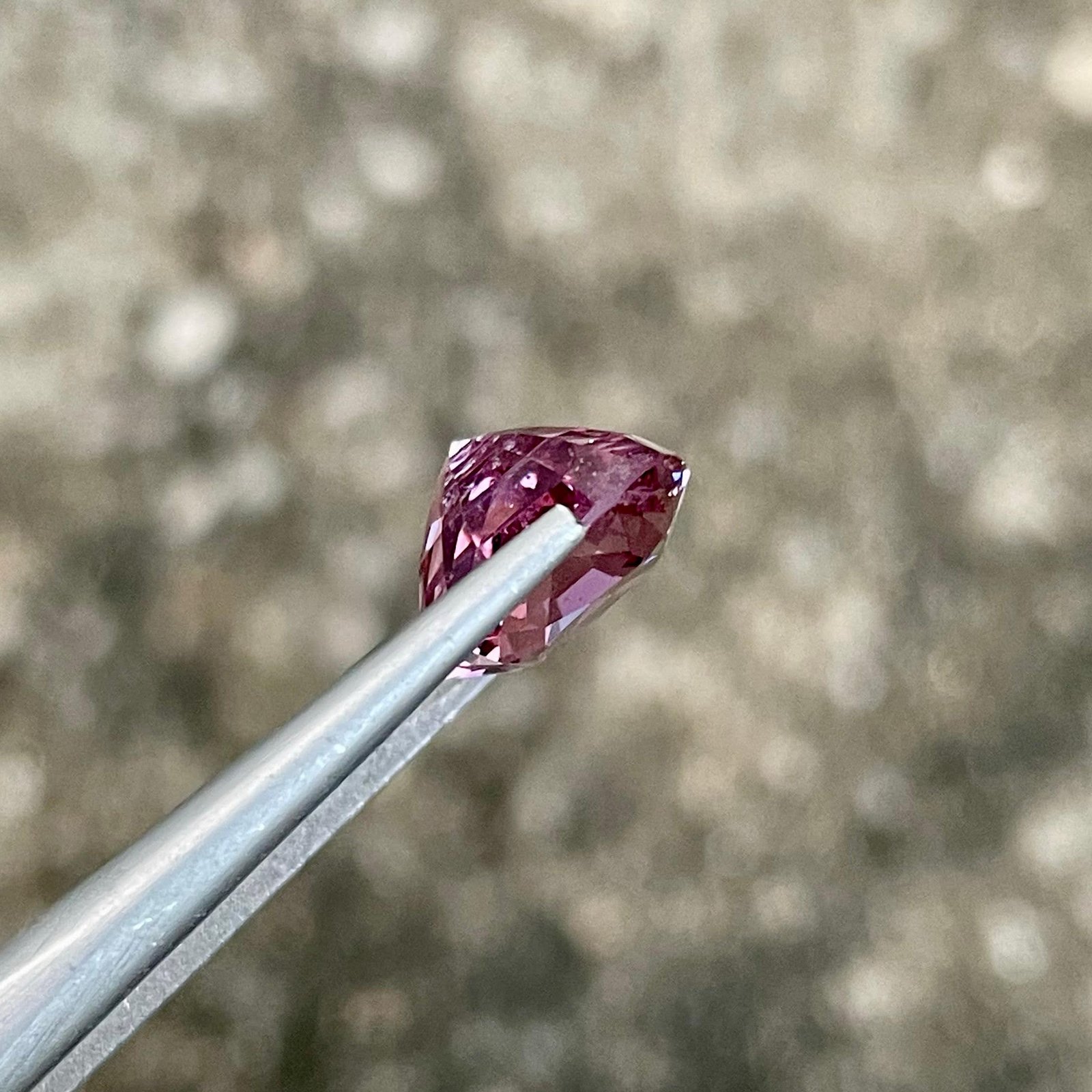 MantraMani Spinel Loose Gemstone – Authentic, Lab Certified | India - Angle 3