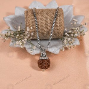MantraMani Adiyogi Shiv 7 Mukhi Rudraksha Pendant