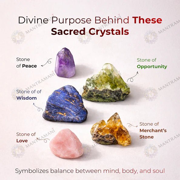 MantraMani 7 Chakra Crystal Tree – Balance, Healing & Positive Energy
