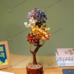 MantraMani 7 Chakra Crystal Tree - Energized Vedic Gemstone Jewelry - MantraMani