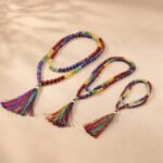 MantraMani 7 Chakra Gemstone Mala - Energized Vedic Gemstone Jewelry - MantraMani