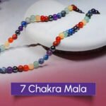 MantraMani 7 Chakra Gemstone Mala - Energized Vedic Gemstone Jewelry - MantraMani