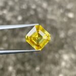 MantraMani Sapphire Loose Gemstone – Authentic, Lab Certified | India - Angle 4