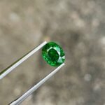 MantraMani Garnet Loose Gemstone – Authentic, Lab Certified | India - Angle 3