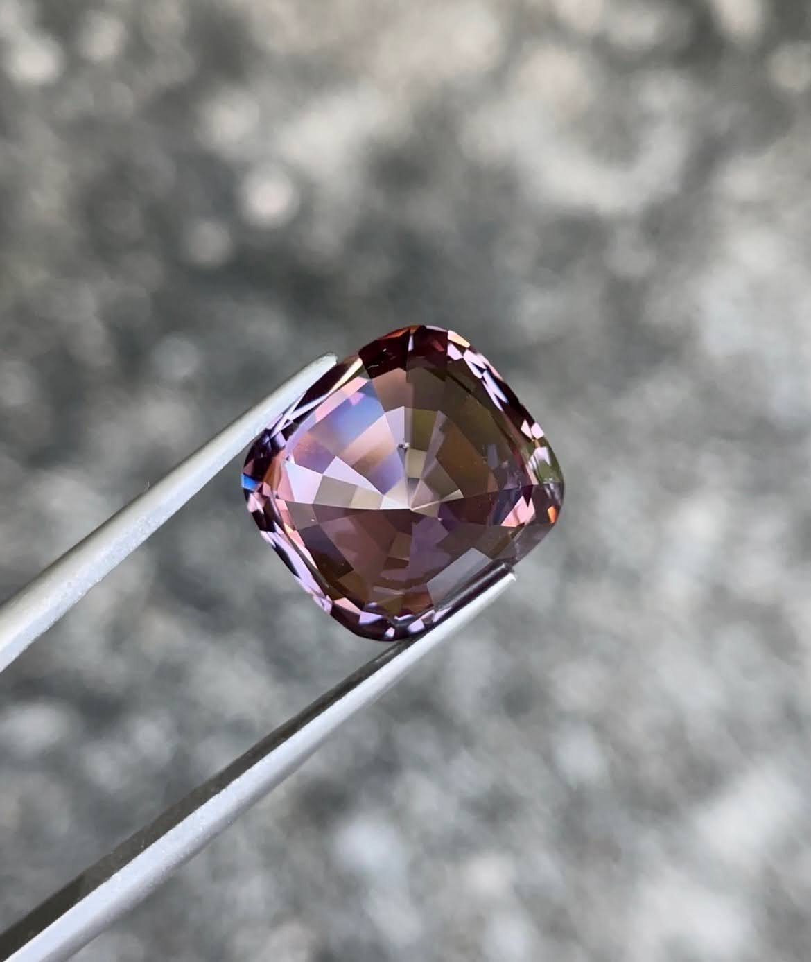 MantraMani Spinel Loose Gemstone – Authentic, Lab Certified | India - Angle 3