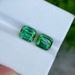 MantraMani Tourmaline Loose Gemstone – Authentic, Lab Certified | India - Angle 4