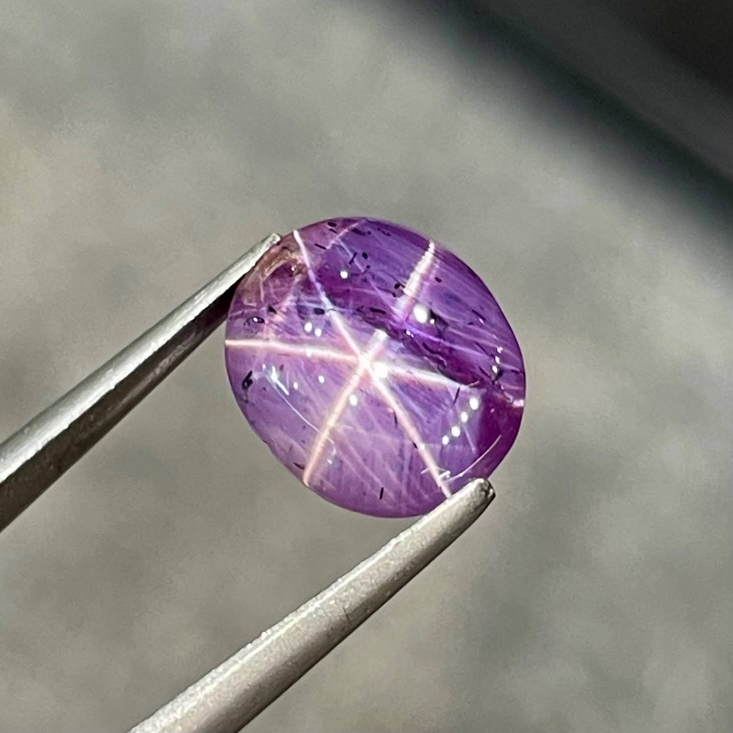 MantraMani 4.73 Carat Sapphire Cabochon Cut Natural Loose Gemstone