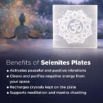 MantraMani SELENITE (Chandramani) - Energized Vedic Gemstone Jewelry - MantraMani