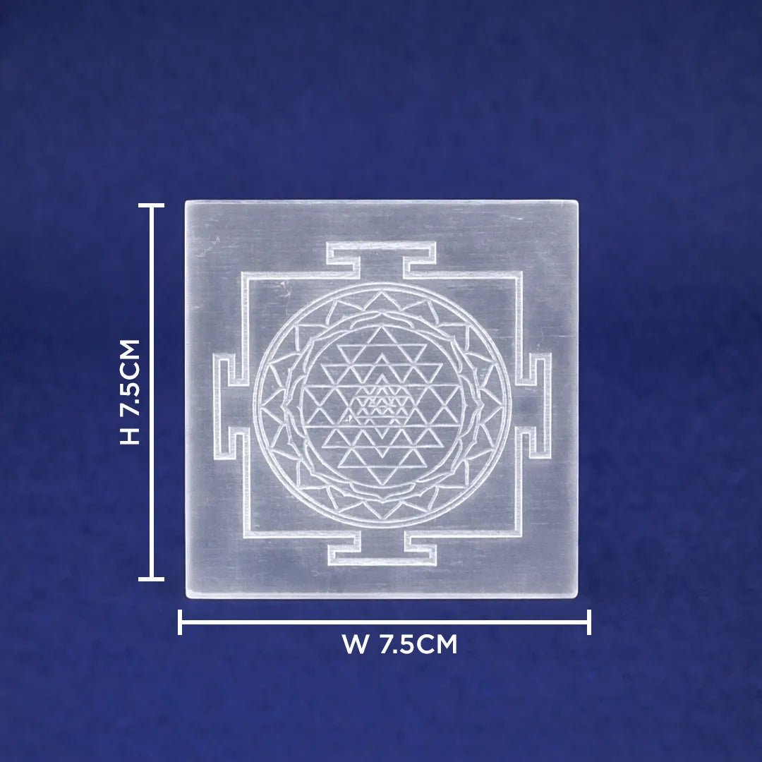 MantraMani SELENITE (Chandramani) - Energized Vedic Gemstone Jewelry - MantraMani