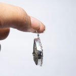 MantraMani Pyrite Crystal Fancy Pendant - Energized Vedic Gemstone Jewelry - MantraMani