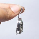 MantraMani Pyrite Crystal Fancy Pendant - Energized Vedic Gemstone Jewelry - MantraMani