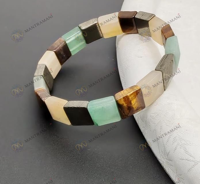 Dhan Vriddhi Cubical Money Magnet Bracelet – Wealth | MantraMani