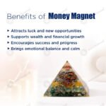 MantraMani Dhan Vriddhi Pyramid  Pyrite Money Magnet for Wealth, Abundance & Financial Growth, Business Success & Cash F...