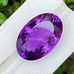MantraMani Amethyst Loose Gemstone – Authentic, Lab Certified | India
