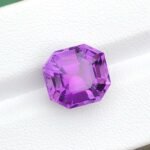 MantraMani Amethyst Loose Gemstone – Authentic, Lab Certified | India - Angle 3