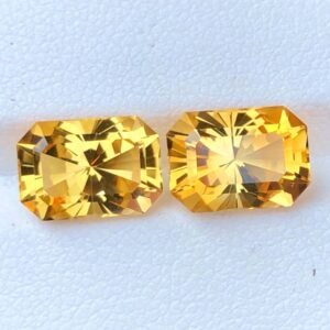 MantraMani 5.75 Carat Yellow Citrine Natural Loose Gemstone - Imported - Brazil
